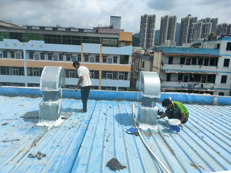 运粮湖管理区钢结构屋面涂料维修方法